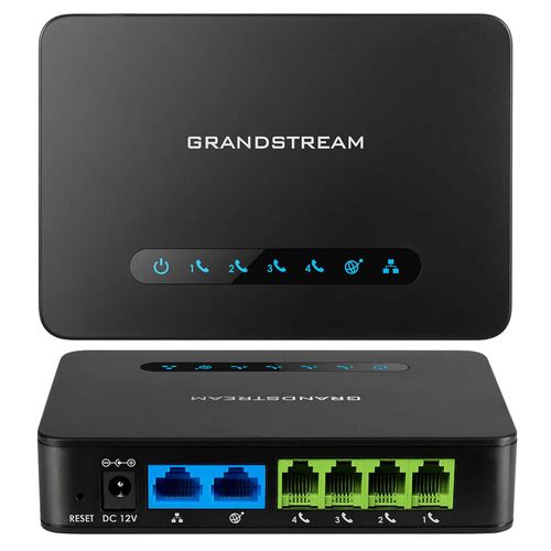 Grandstream 4-Port FXS Gateway with Gigabit NAT Router (HT814)