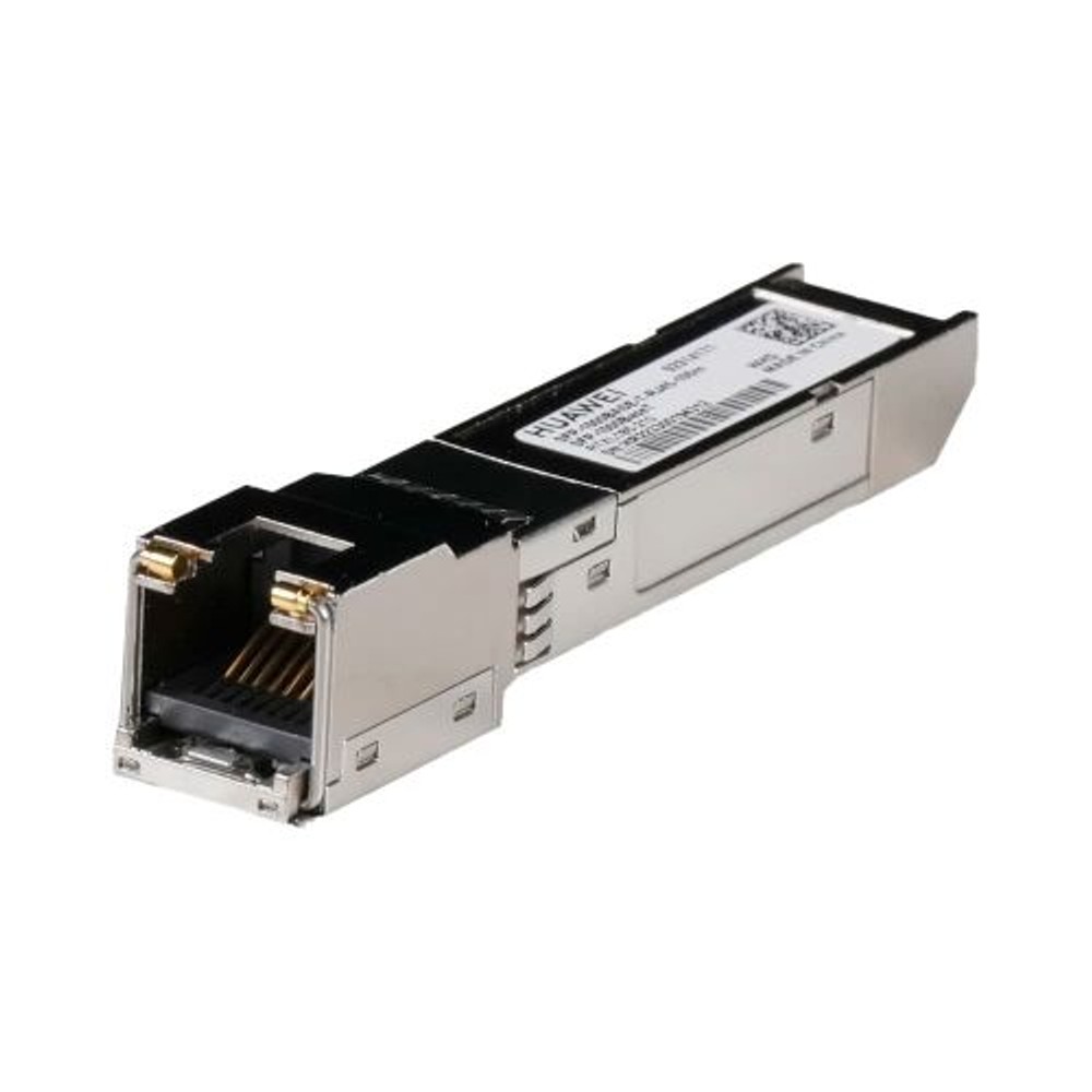 Huawei SFP-1000BaseT 1G SFP Copper RJ45 Transceiver, 100m