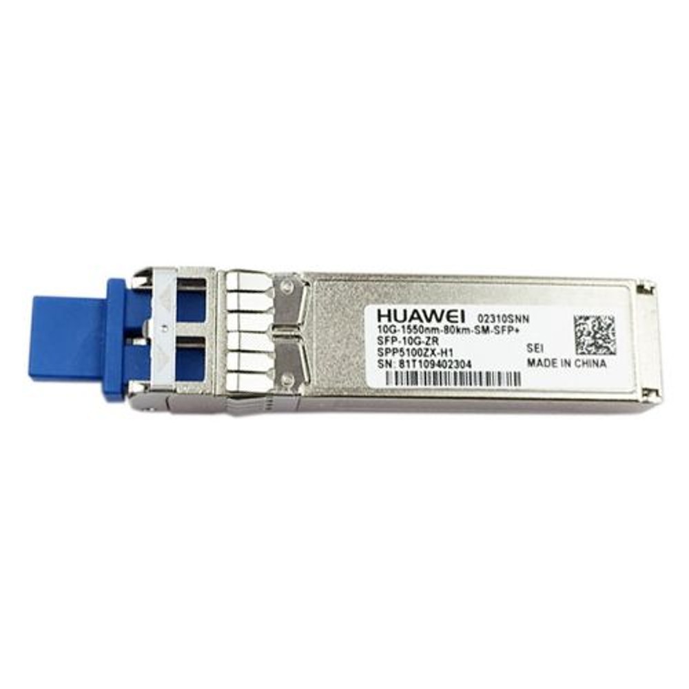 Huawei SFP-10G-ZR 10G SFP+ Transceiver, Single-Mode 1550nm, 80km