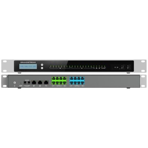 Grandstream IPPBX, 8 FXO, 8 FXS, 1500 Users, 200 Concurrent Calls (UCM6308A)
