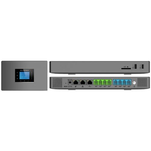 Grandstream Audio IP PBX voice system support 4 FXO Port , 4 FXS Port (UCM6304A)