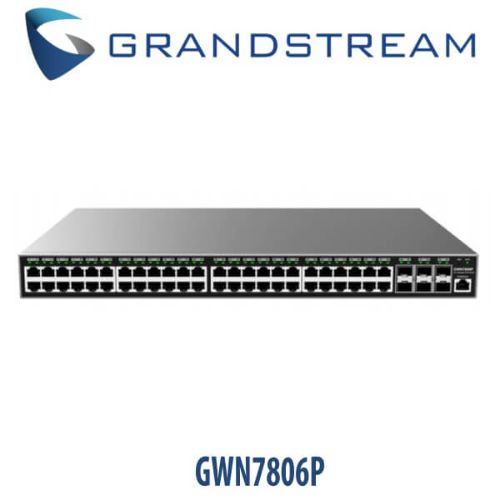 Grandstream Layer 2+ Managed Network Switch 48 Gigabit Ethernet ports and 6 Gigabit SFP+ ports