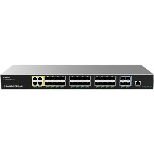 Grandstream Aggregation Switch-20xSFP-4xSFP/GigE Comb