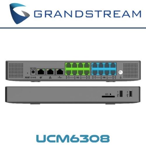 Grandstream IP PBX support 8 FXO Port , 8 FXS Port (UCM6308)