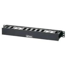 PatchLink™ Horizontal Single-Sided Manager, 1RU, 3.7 in. Depth