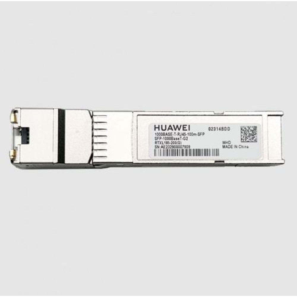 Huawei SFP-1000BaseT-G2 Compatible 1G SFP Copper RJ45 Transceiver, 100m