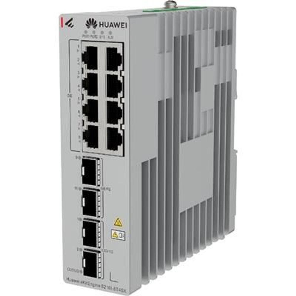 Huawei eKitEngine S210I-8T4SX 8-Port Industrial Managed Switch